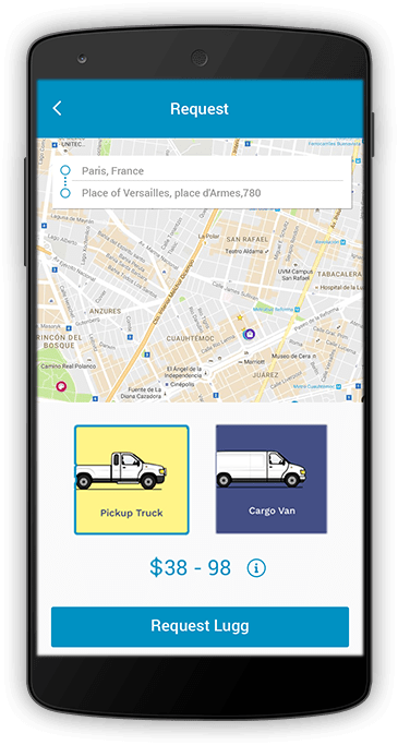 transportation customer app