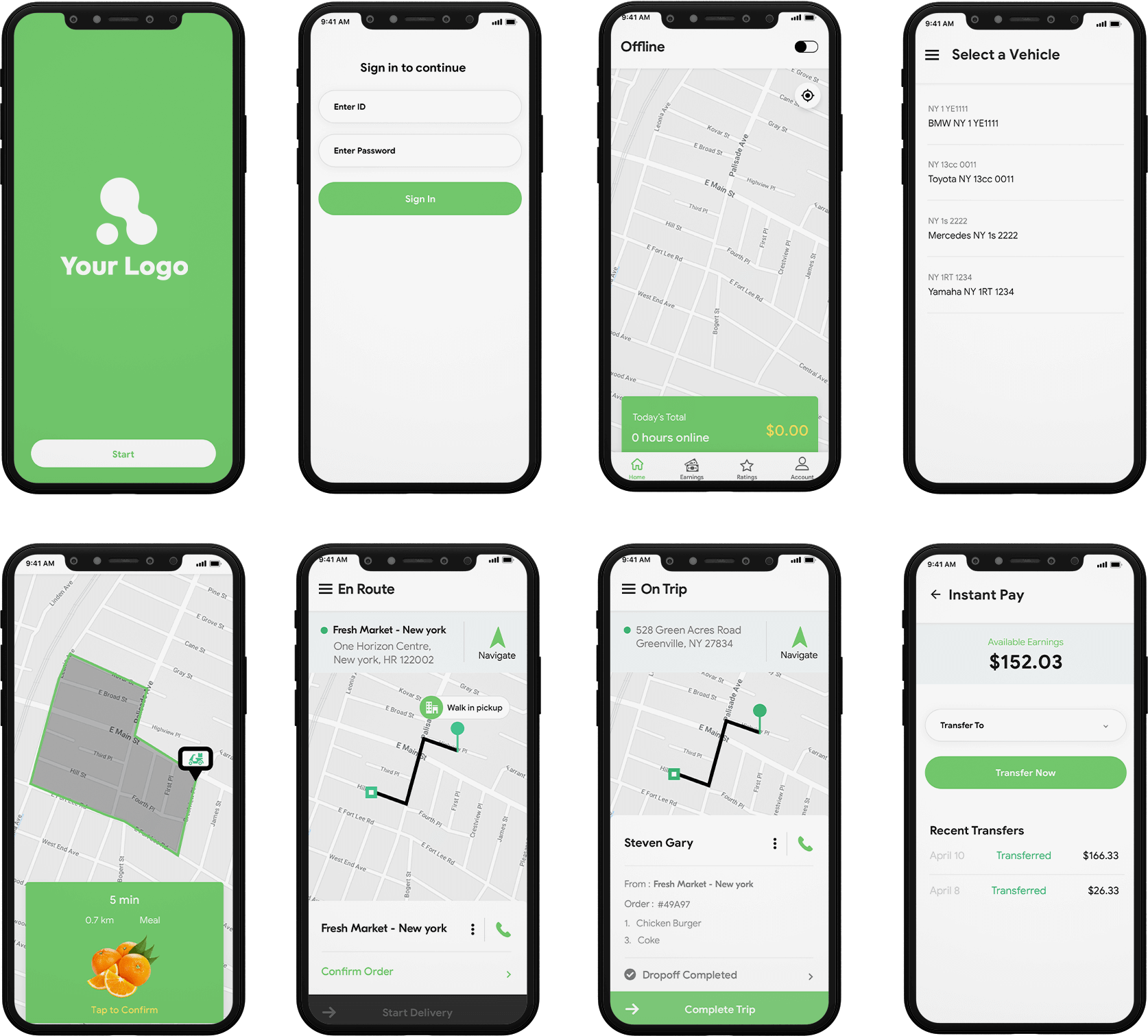 Store Owner App Design