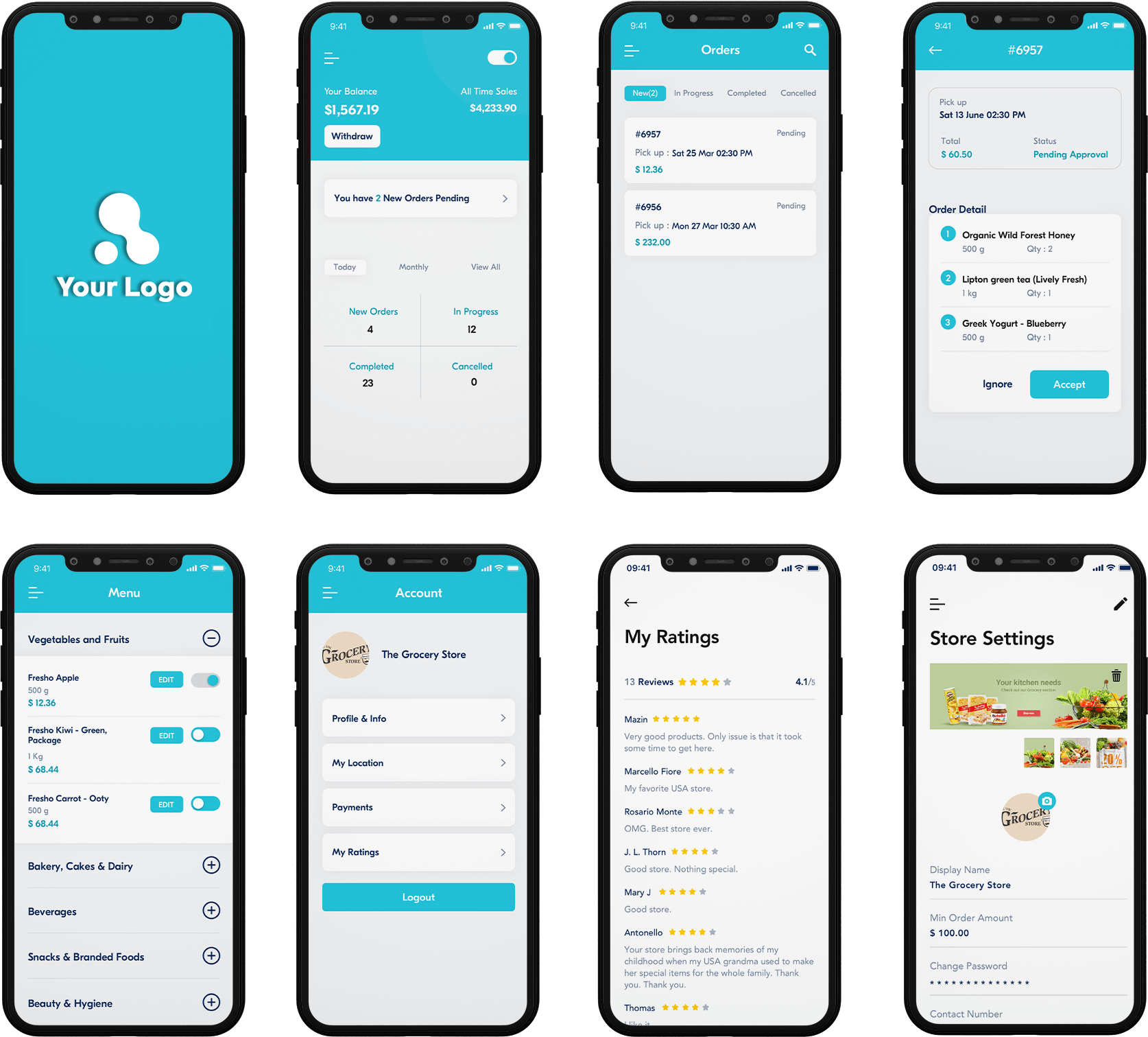 store owner app design