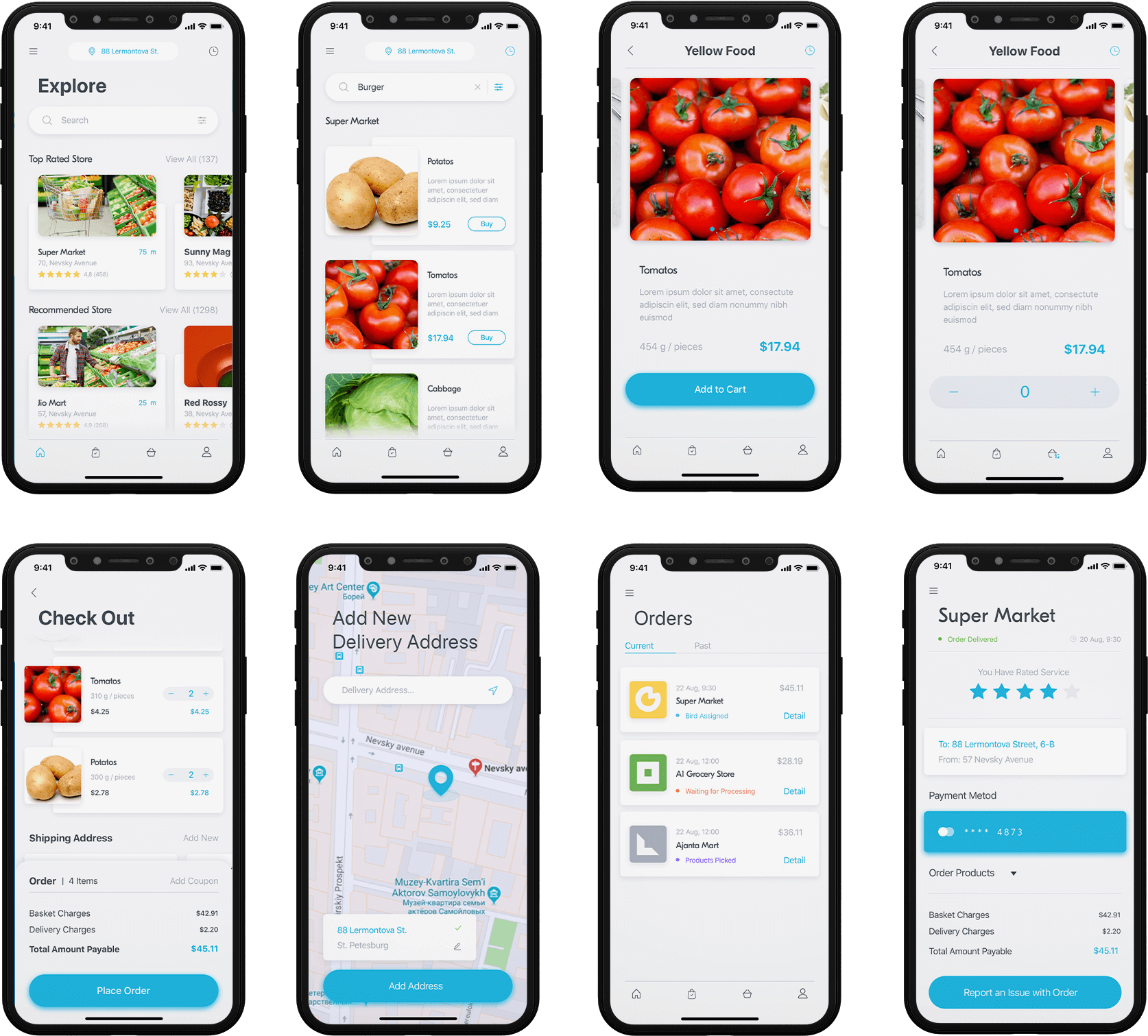 Customer App Design