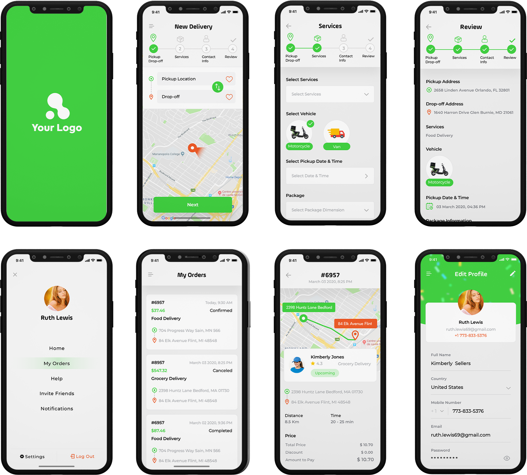 customer app design