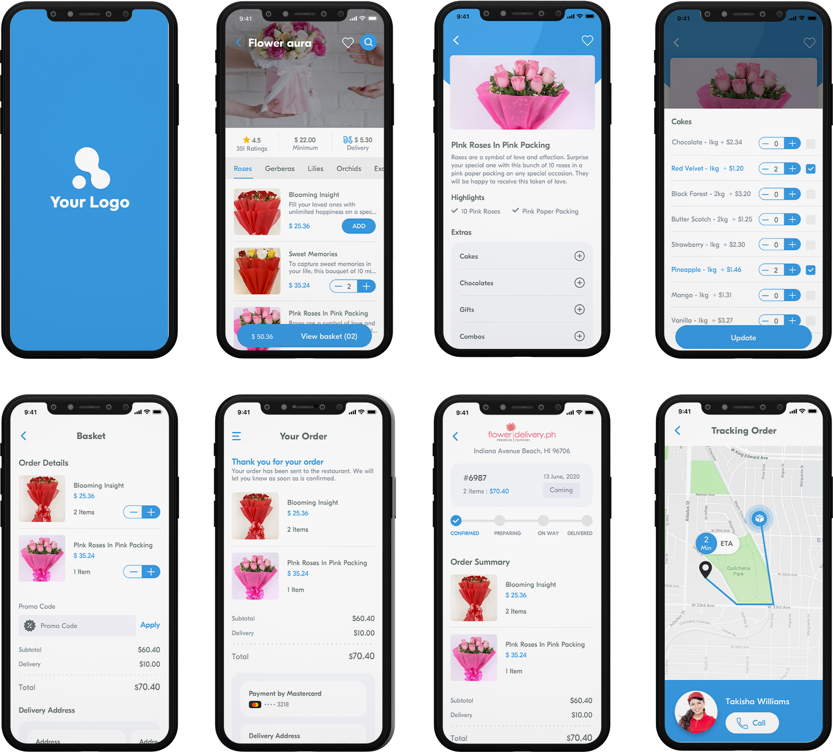 customer app design