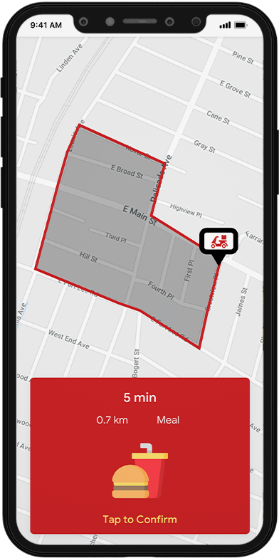 delivery boy app features