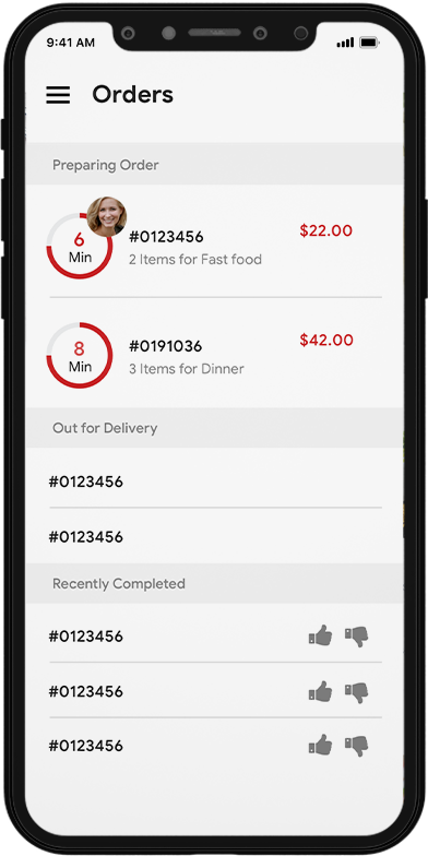 restaurant app features