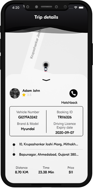 XL cab - taxi app