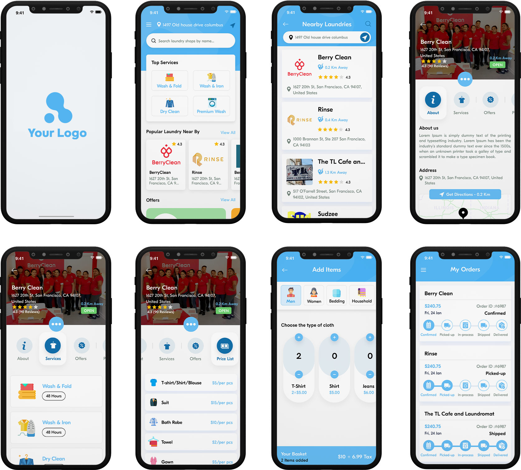 customer app design