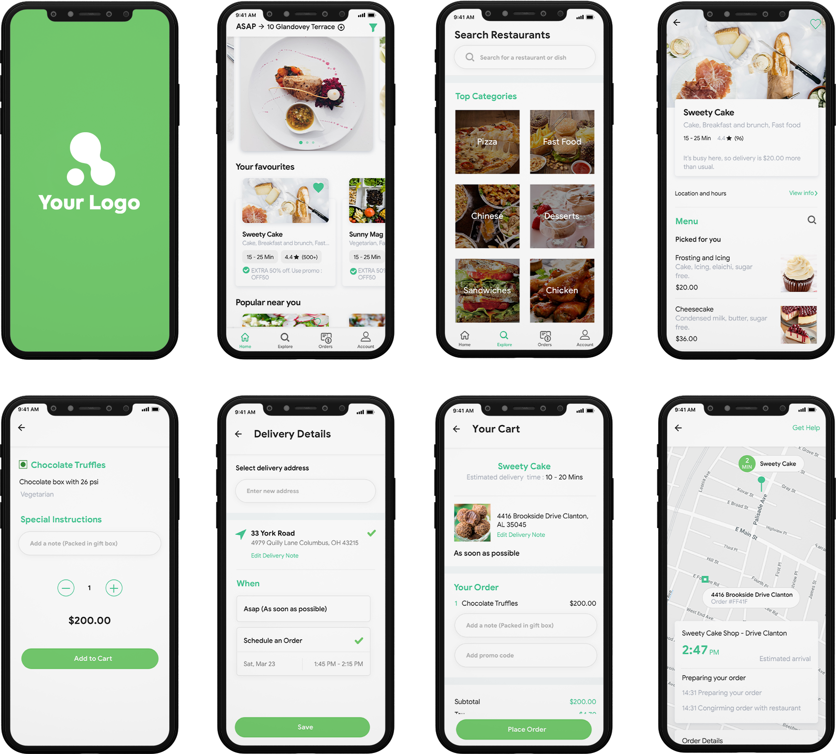 customer app design