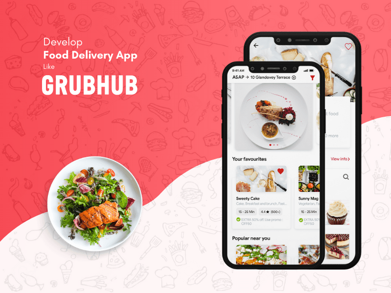 grubhub clone app