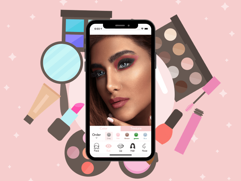 virtual makeup app