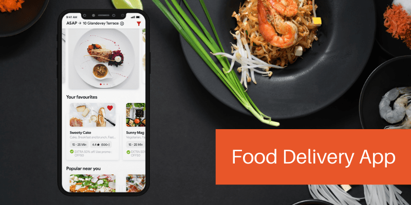 food delivery app