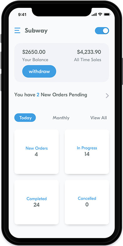 store owner app features