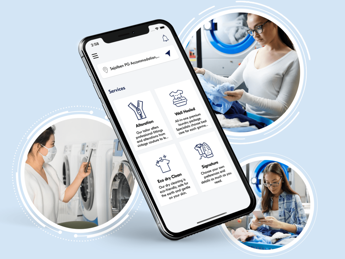 laundry app development