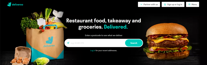 deliveroo app