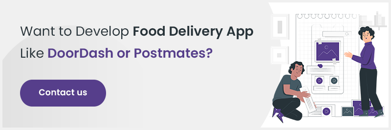 postmates doordash app cost