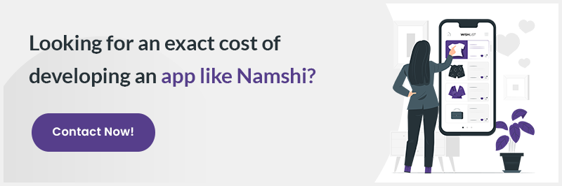 contact for namshi clone app