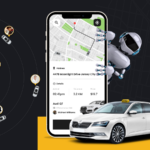 AI-powered taxi app development