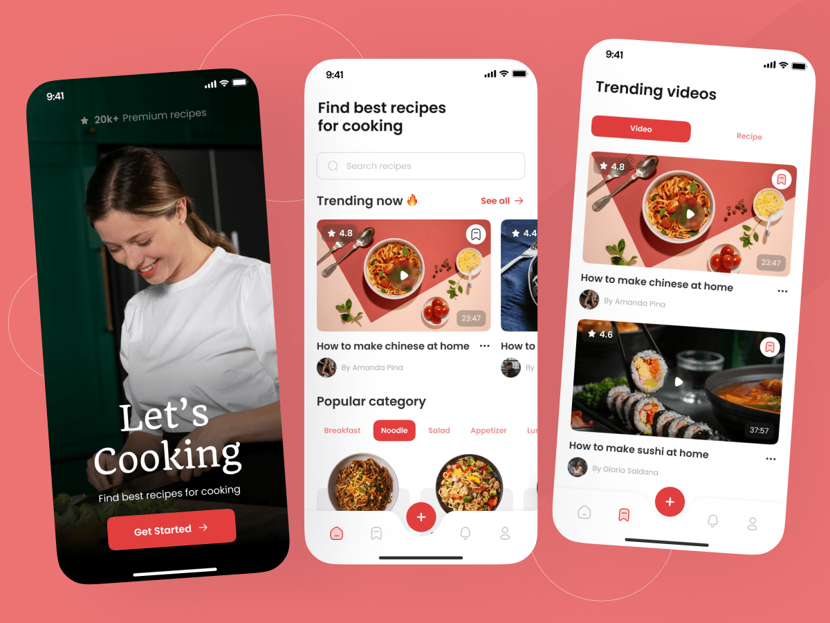 food recipe app