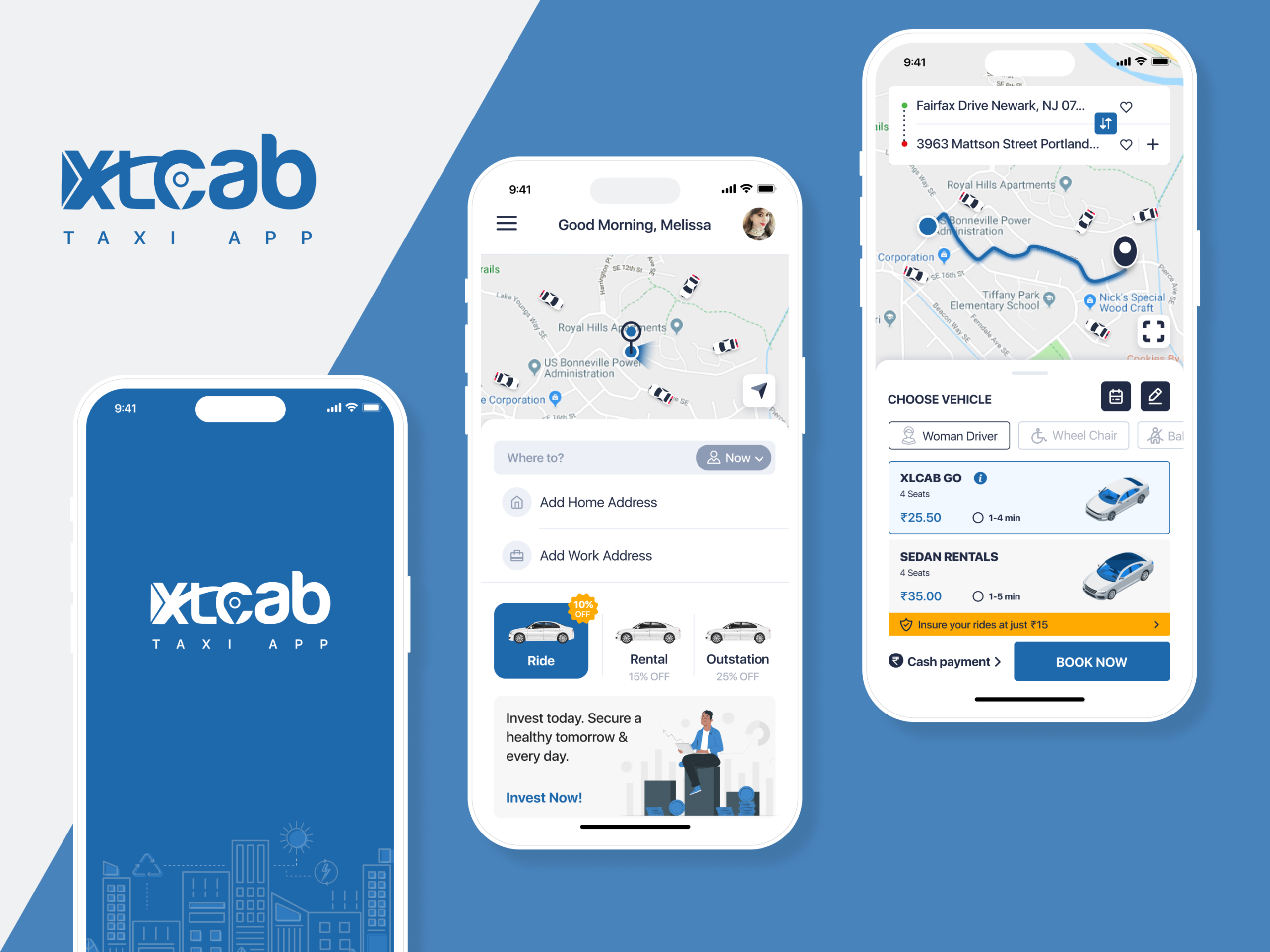 taxi booking app