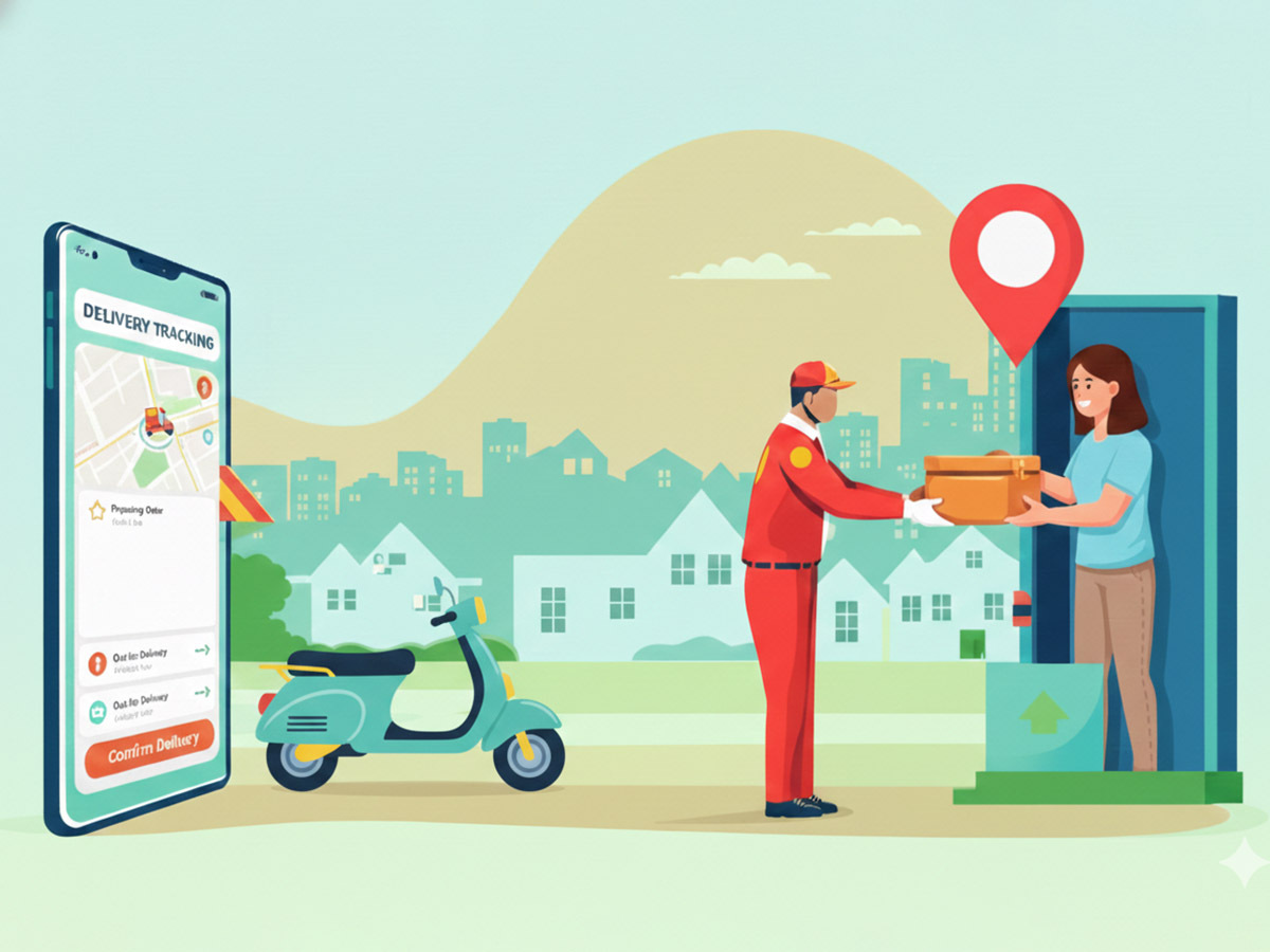 food delivery app features