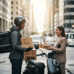 ai powered courier delivery app