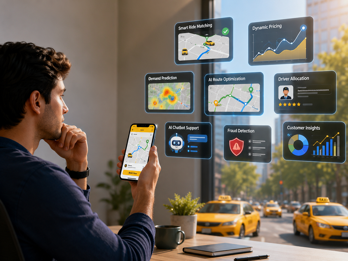 Upgrade Taxi App with AI