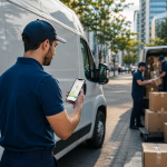 how courier app development improve delivery